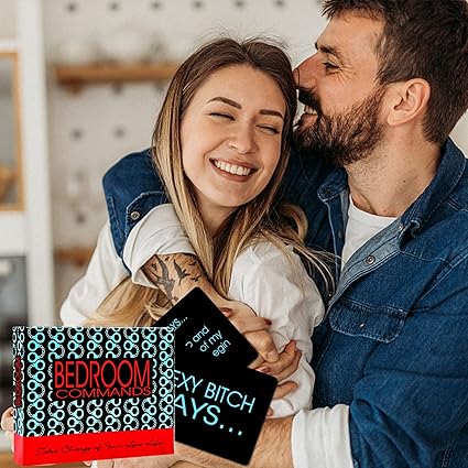 Bedroom Commands Card Game,Adult Couple Game Cards Games,A Strategic, Romantic, and Adventurous Game for Couples, Perfect Couples Gift!