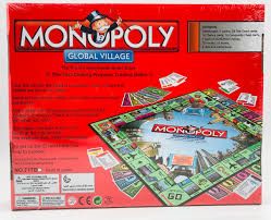 Monopoly Complete Board - Global Village Age recommendation: 8 and above Number of players: 2-8 players Suitable: Family / Children Game