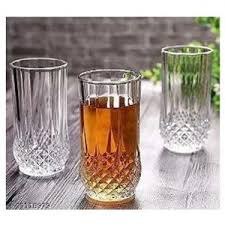 Set 6pcs Glassware Drinking Glass   Dishwasher Safe,water Glasses, Sturdy