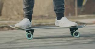 Highly Flexible Heavy Duty Skate Board | Rip Stick | Skate Board 24 X 6 Inch for Beginners or Professional PU Wheels