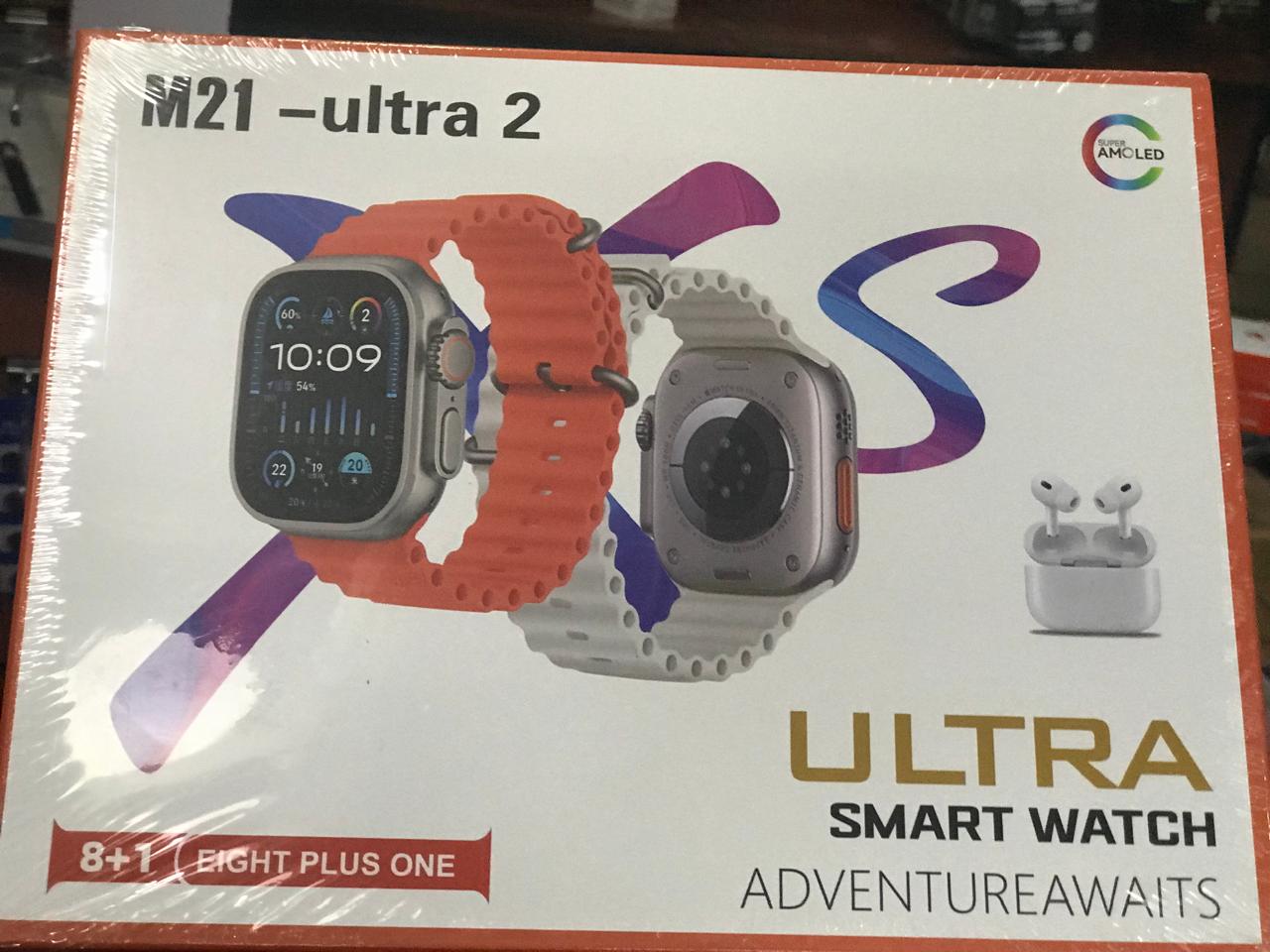 Smart Fitness Watch For Sam-Sung Galaxy Original Sports Touchscreen Smart Watch Bluetooth  PLUS 8 extra Straps