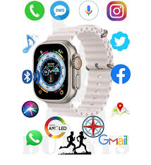 Smart Fitness Watch For Sam-Sung Galaxy Original Sports Touchscreen Smart Watch Bluetooth  PLUS 8 extra Straps