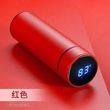 500ml Smart Thermos Water Bottle LED Digital Temperature Display  Stainless Steel Coffee Tea Thermal Mugs Intelligent Insulation Outdoor Car Creative Cups
