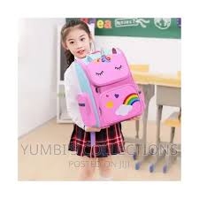 Unicorn Backpack for Children - School Bag for Student, Orthopedic School Bags, Lightweight Large Capacity Bag for Boys Girls Kids, Travel Bag, Picnic Bag