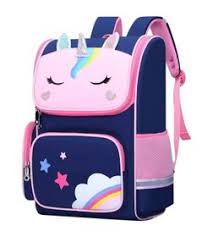 Unicorn Backpack for Children - School Bag for Student, Orthopedic School Bags, Lightweight Large Capacity Bag for Boys Girls Kids, Travel Bag, Picnic Bag