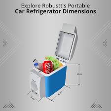 7.5L Portable Car Refrigerator Electric Cooler and Warmer Car Refrigerator Portable Mini Fridge
