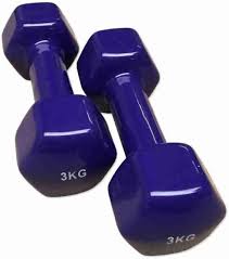 2kg 1pcs each Neoprene Coated Dumbbell , Hand weight Dumbbells Anti-roll, Anti-Slip, Hexagon Shape for Muscle Toning, Strength Training Dumbbell Pairs for Men and Women, Ideal for Home & Gym
