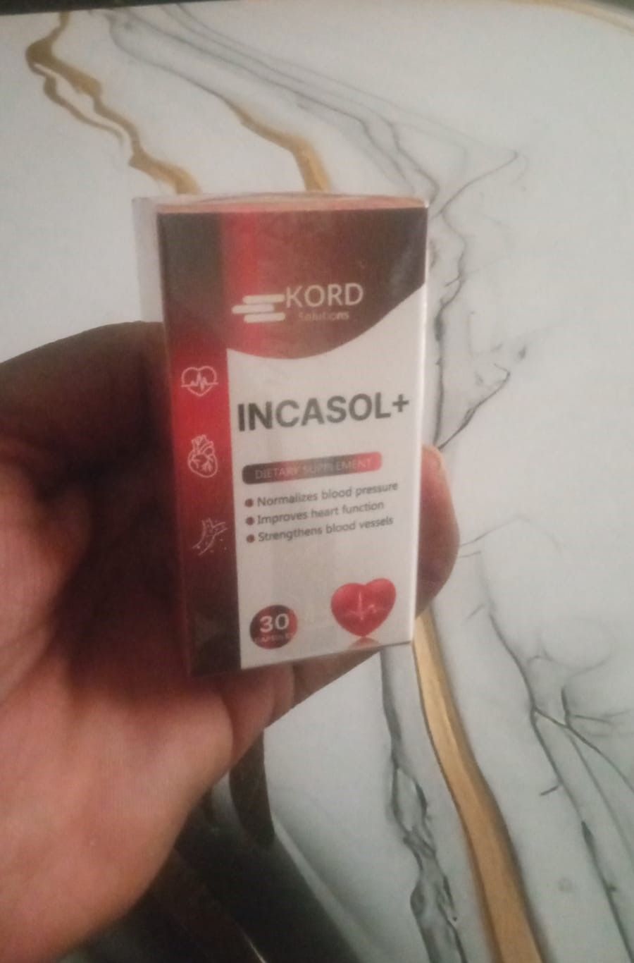 Incasol  Plus Dietary Supplement for Hypertension