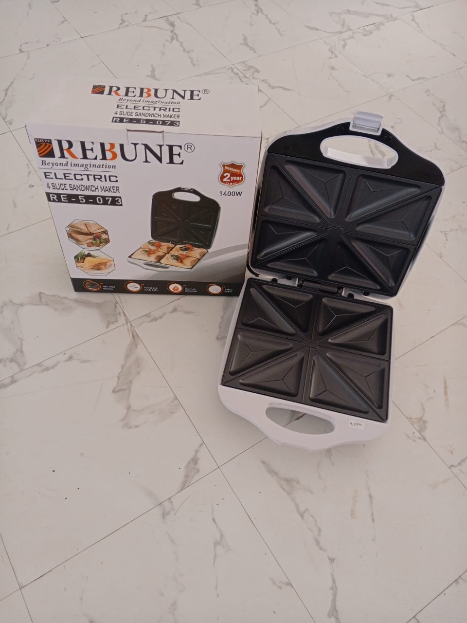 4 Slice rebune Sandwich Maker