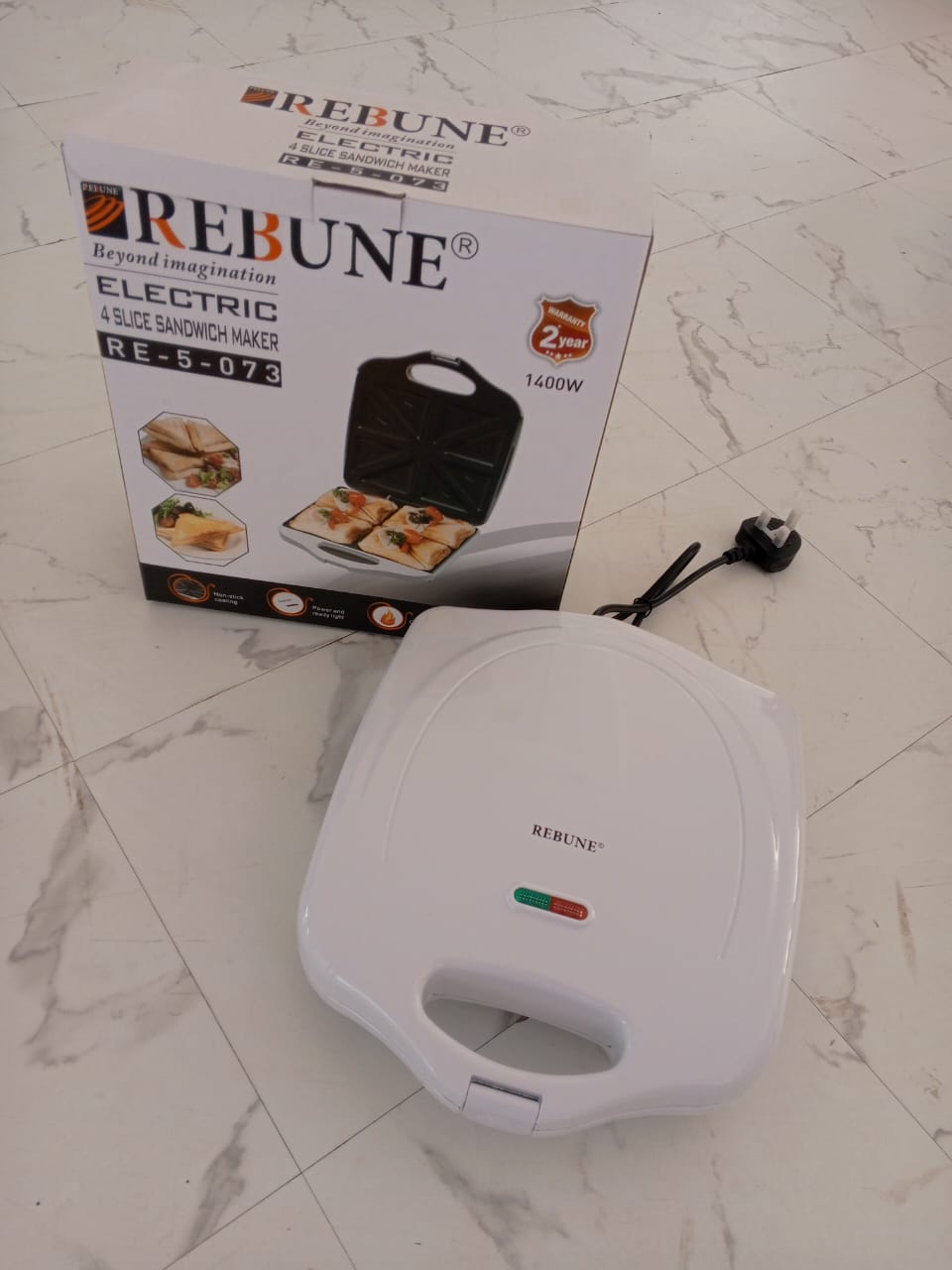4 Slice rebune Sandwich Maker