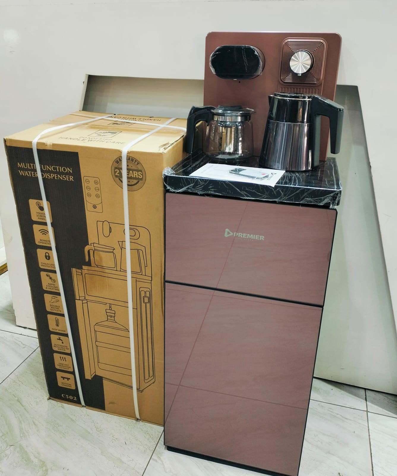 Bottom load water dispenser