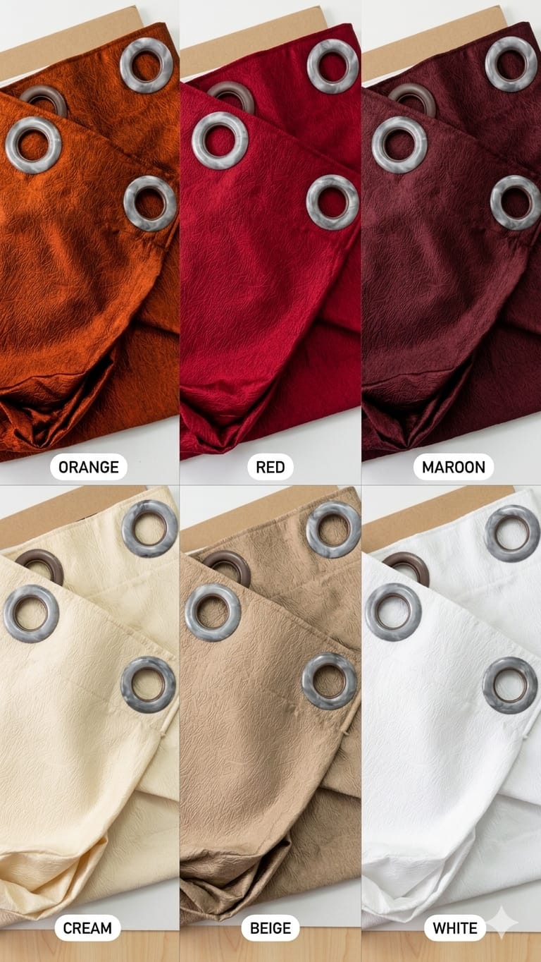 Flash sale! Modern elegant curtain, available in different sizes and color