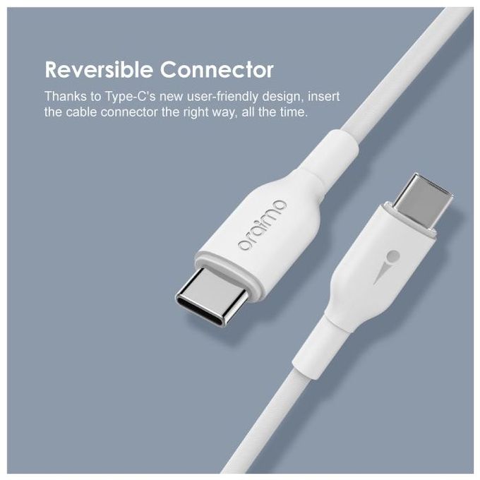 Oraimo USB TYPE C TO TYPE C FAST CHARGING CABLE