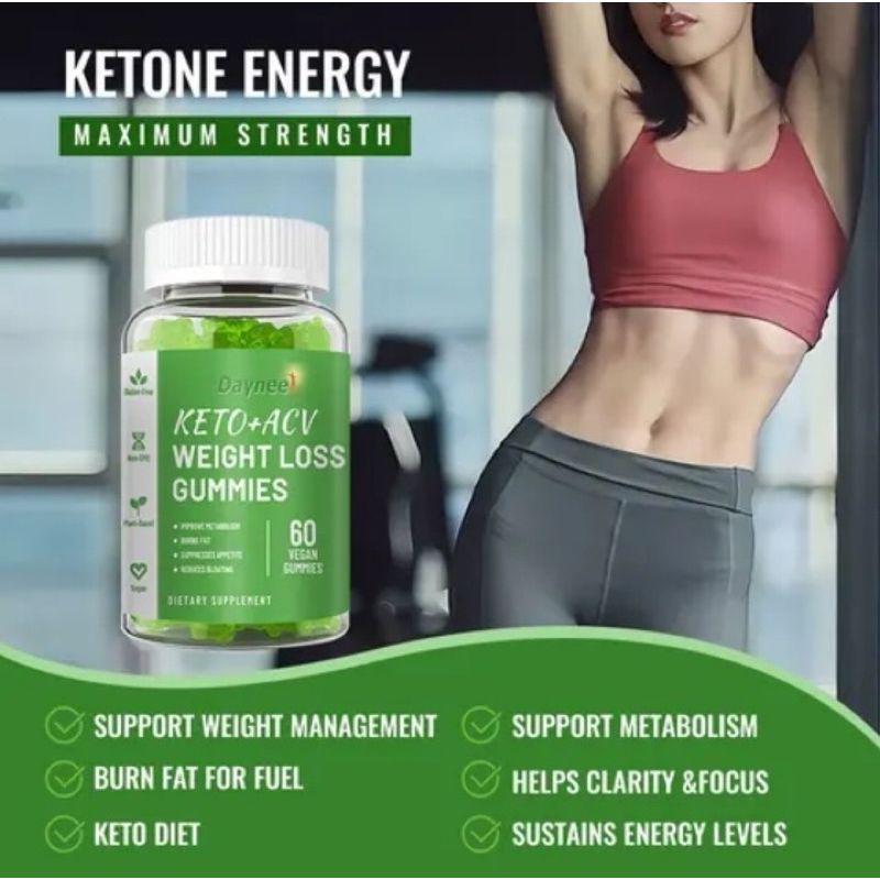 Daynee KETO+ACV WEIGHT LOSSS CHEWABLE GUMMIES