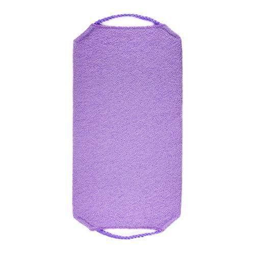 Adults Shower Bath Back Scrubber Cleaning Towel Double Side Purple