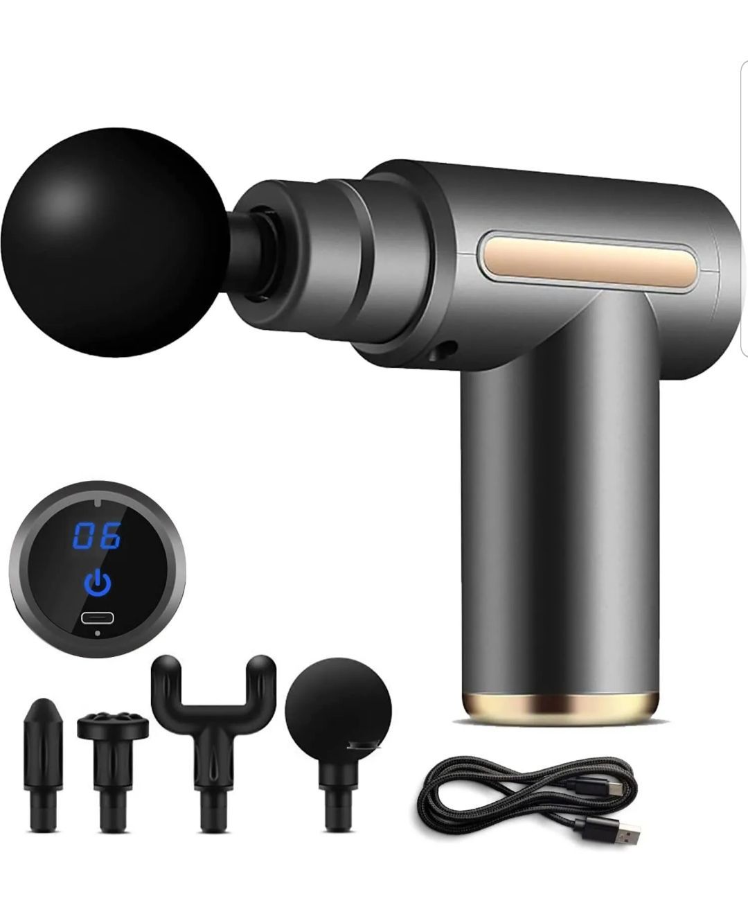 Mini Electric Neck Back Muscle Massage Gun For Pain Relief
