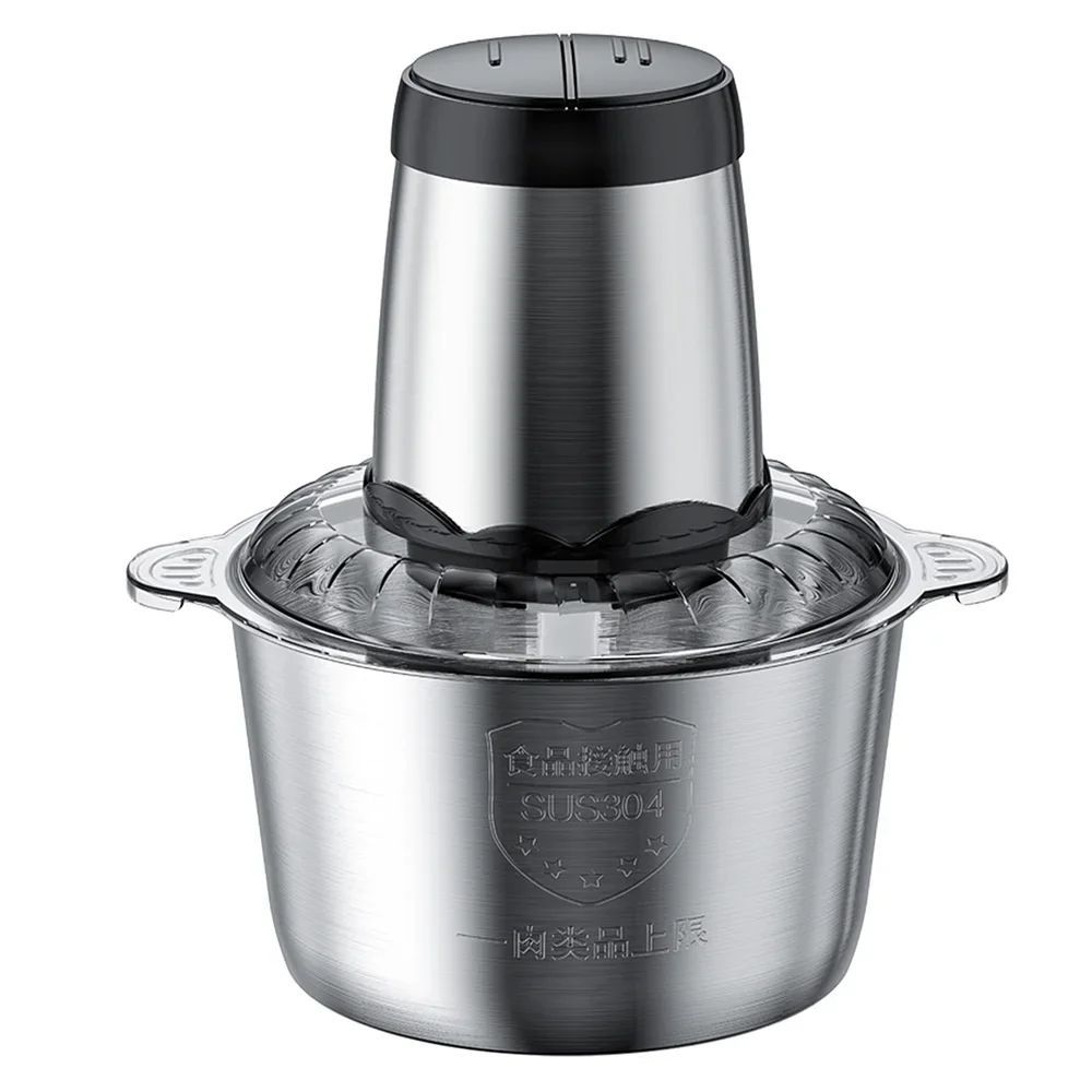 Electric Food processor/Food Chopper/Meat Grinder Electric with 2 Sets Stainless Steel Blades 2L