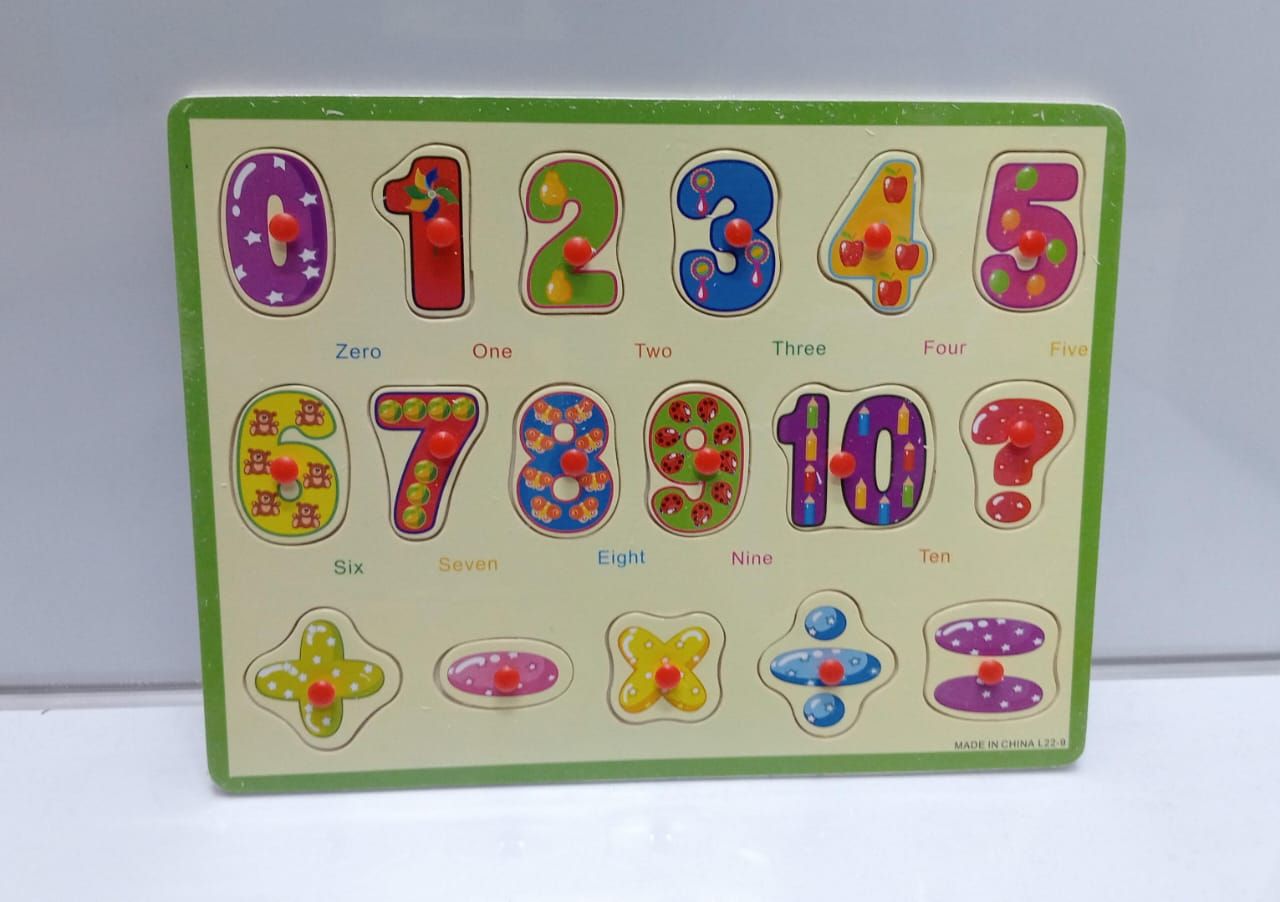 kid's Early Education Toy Alphabet Number Puzzle Wooden Building Block Toys Alphabet puzzle