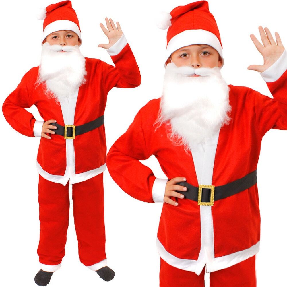 2-4 years Christmas boys and girls Santa costumes/outfit