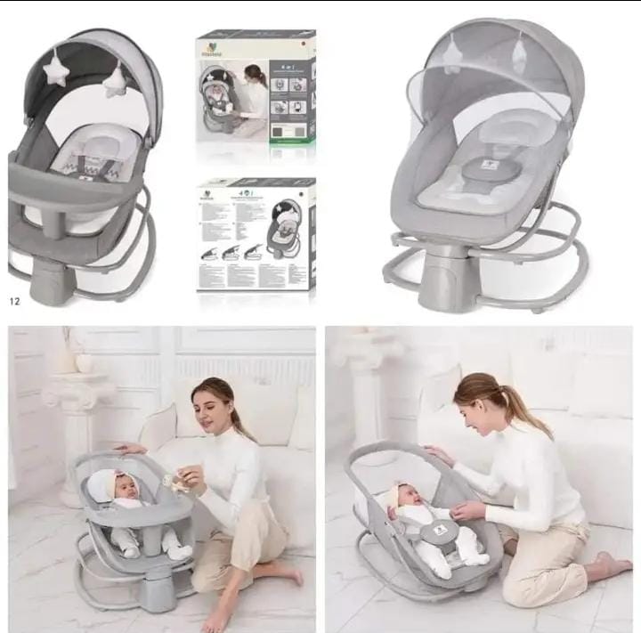4-1 Mastela electric baby swing with bluetooth,remote controll and music toys net