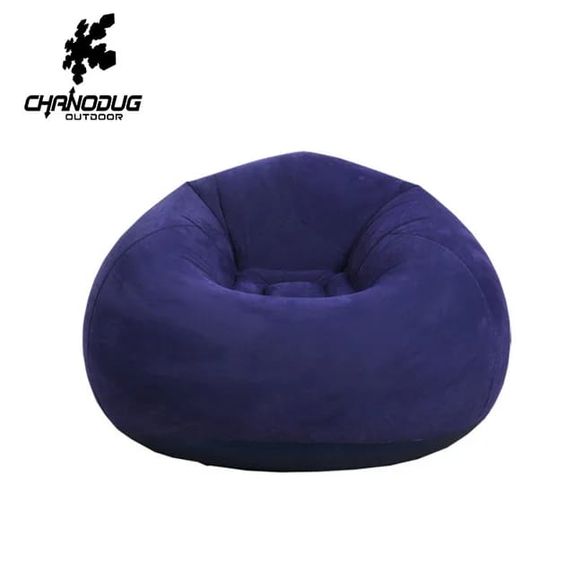 Large Lazy infratable hOME/bALCONY sOFA SEAT/Ifratable bean bag with free manual pump...size 110cmx110cmx85cm