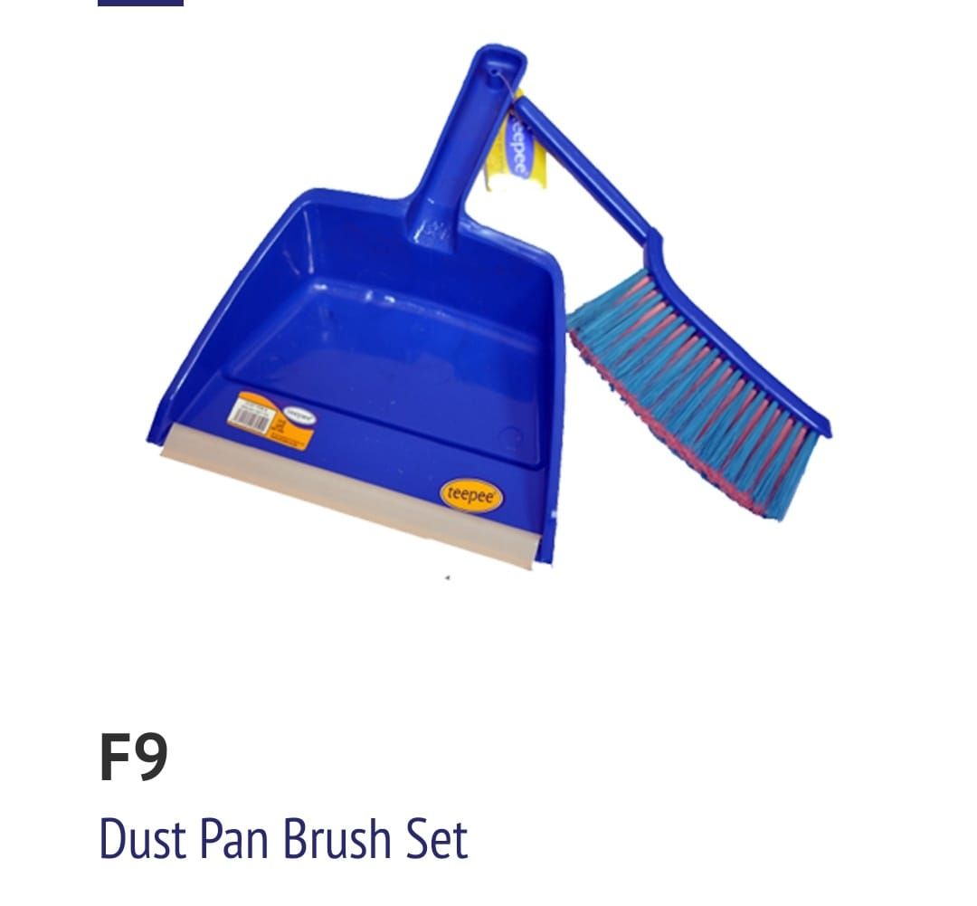 Teepee Home/Office dust pan brush set