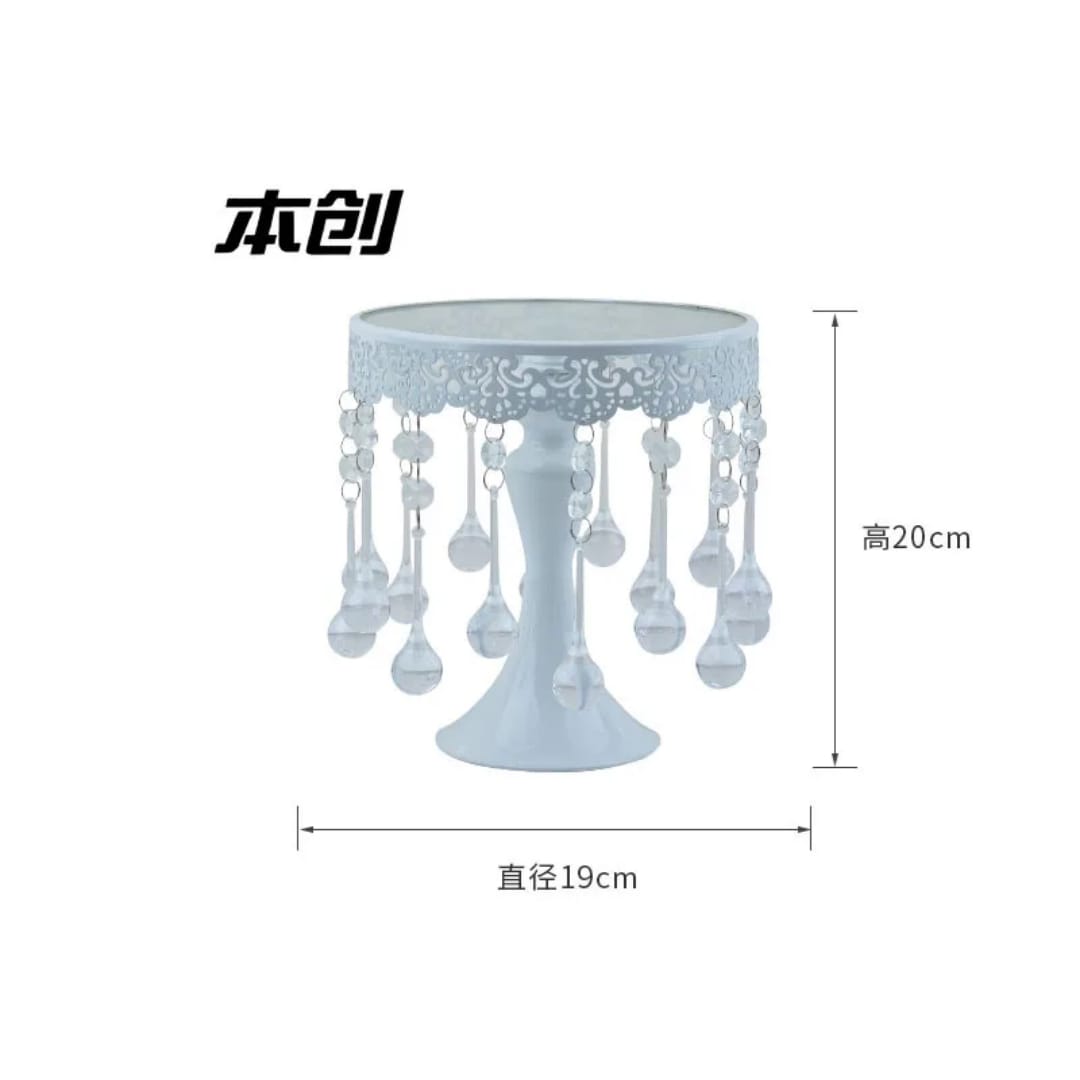 3pcs white cake stand with the size of 20cm/25cm/30cm