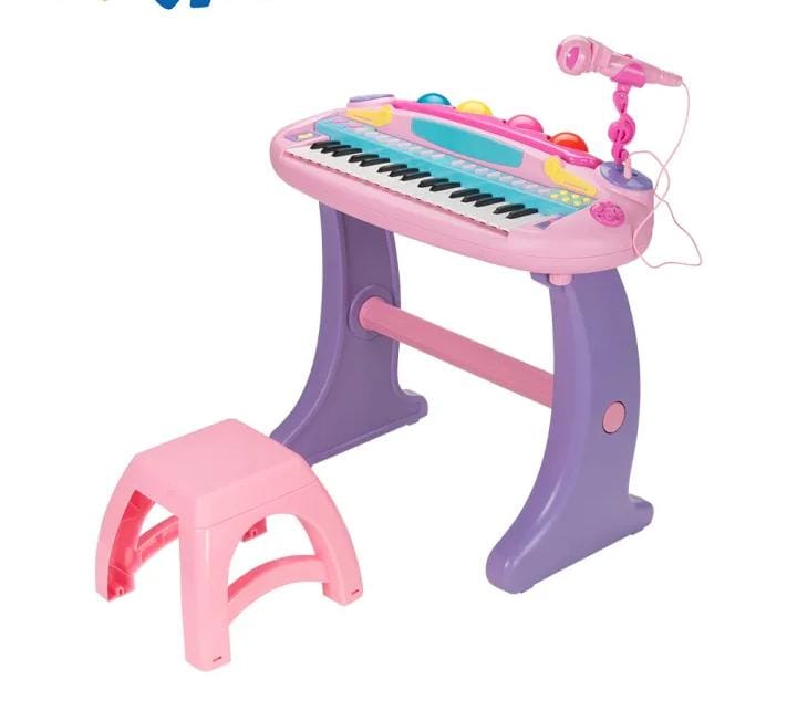Electronic Syphonic piano/keyboard organ...Educational musical Toy with Mp3 plug-in option plus sing-along microphone