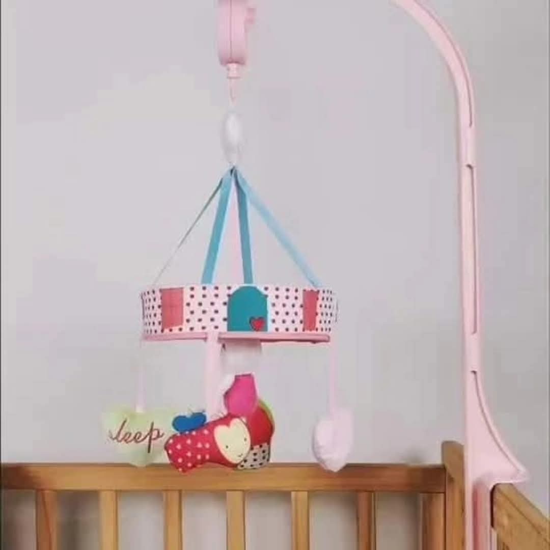 Baby cot mobile musical crib