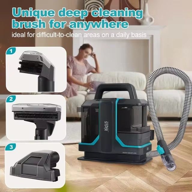 Wet and dry indoor/out door handheld portable corded Sofa,carpet cleaner