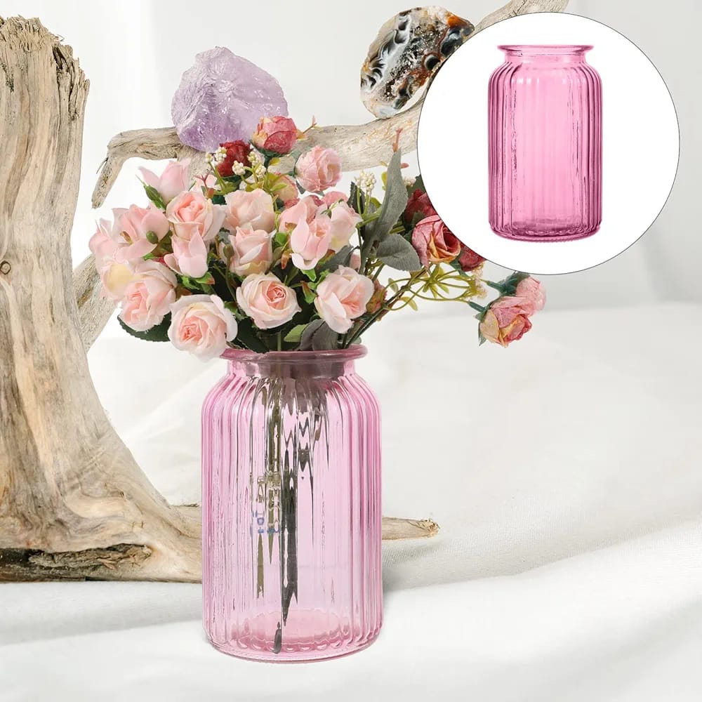 High quality Home deco Diamond home medium flower Vase...made of glass material.,glass floral container