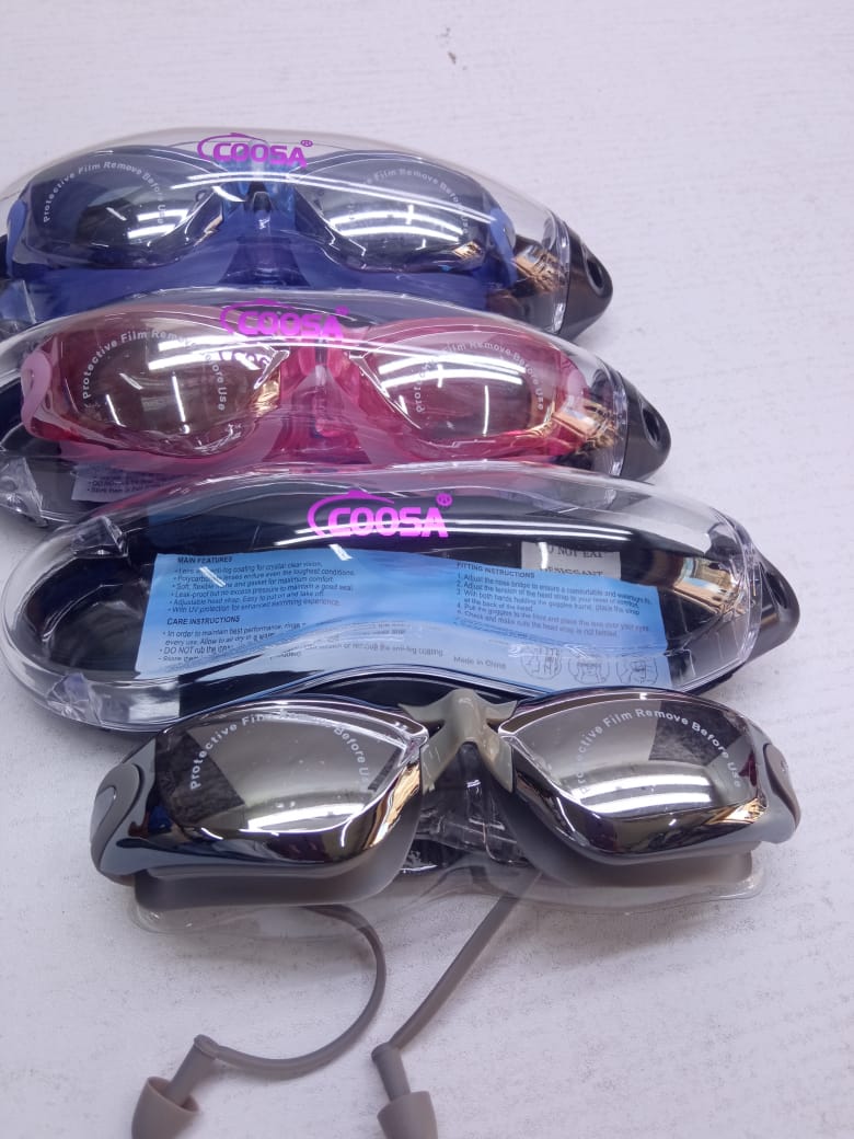 Anti-fog swimming Goggles for adults and young teenage ...Lenswith Anti-fog coating for crystal clear vision,