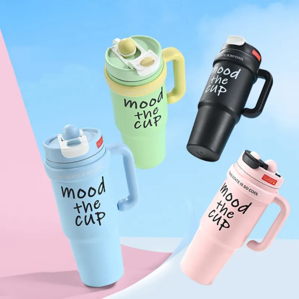 1.2L Mood The Cup ,Original insulated Stanley mug Vacuum/portable cup