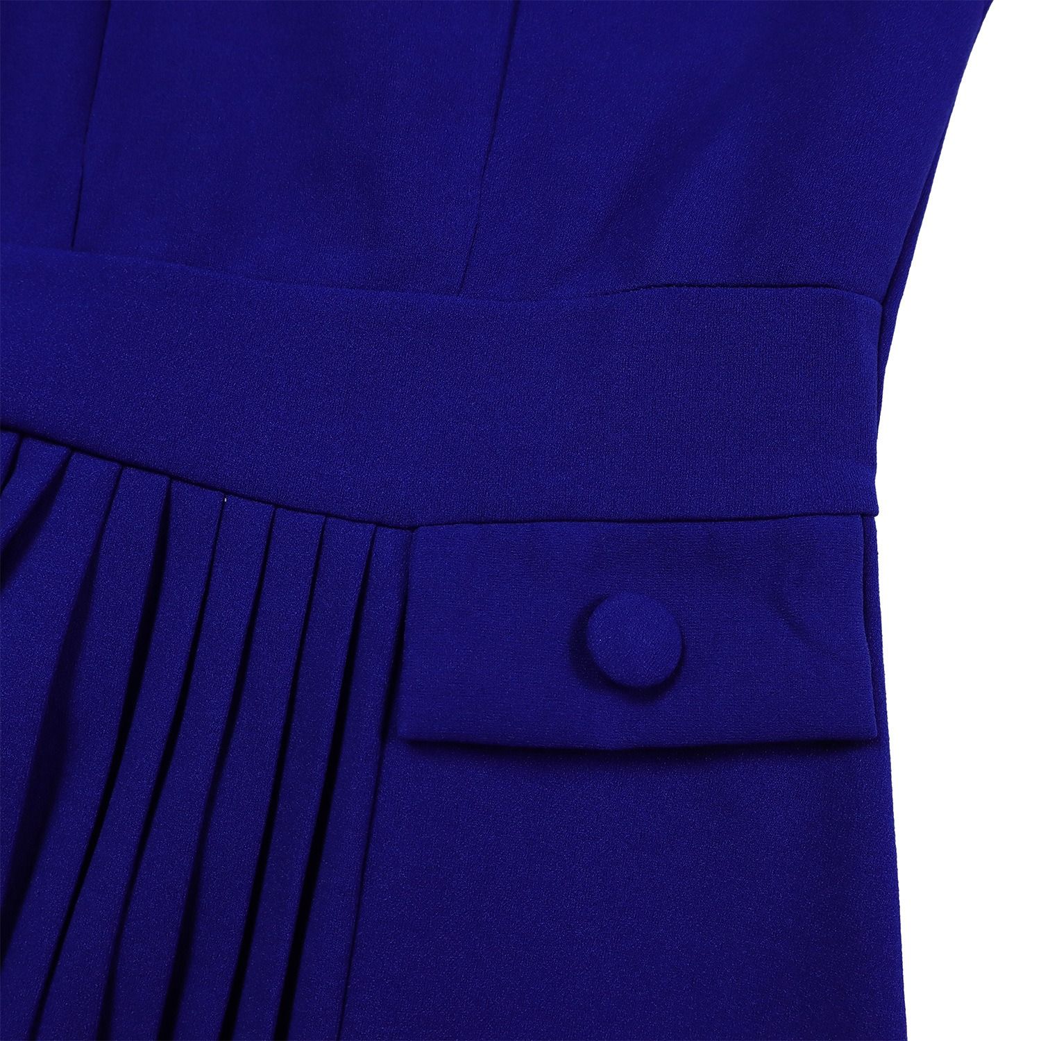 2025 Africa Europe America D529 Women's Autumn New Fashion Temperament Elegant Solid Color Pleated Plus-size Dress Solid Color Pattern Creasing Process Temperament Elegant Style