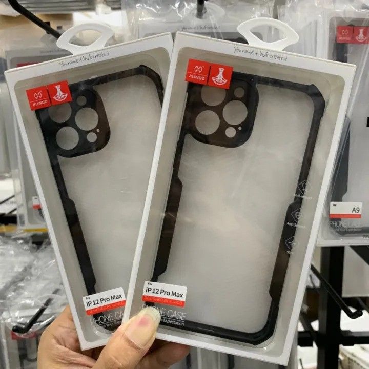 Xundd Airbags Shockproof Camera Protection Transparent Bumper Back Cover For iPhone15 Pro Max/15 Pro/15 Plus/15, 14 Pro Max/14 Pro/14 Plus/14, 13 Pro Max/13 Pro/13, 12 Pro Max/12 Pro/12, 11 Series