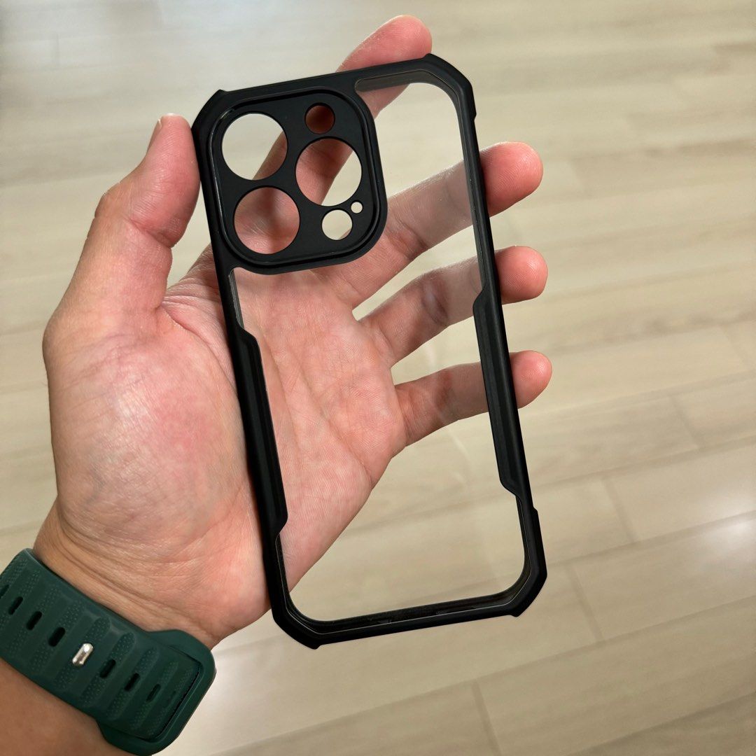 Xundd Airbags Shockproof Camera Protection Transparent Bumper Back Cover For iPhone15 Pro Max/15 Pro/15 Plus/15, 14 Pro Max/14 Pro/14 Plus/14, 13 Pro Max/13 Pro/13, 12 Pro Max/12 Pro/12, 11 Series