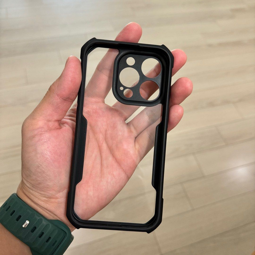 Xundd Airbags Shockproof Camera Protection Transparent Bumper Back Cover For iPhone15 Pro Max/15 Pro/15 Plus/15, 14 Pro Max/14 Pro/14 Plus/14, 13 Pro Max/13 Pro/13, 12 Pro Max/12 Pro/12, 11 Series