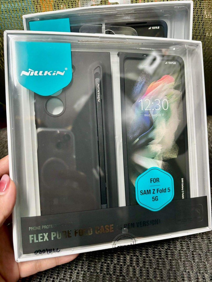 Nillkin Flex Pure Fold S-Pen Version protective cover case for Samsung Galaxy Z Fold 6 (Fold 6 5G)