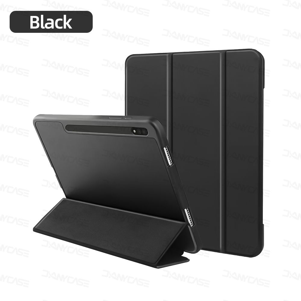 Smart Case Slim Folio Tri-fold Stand Protective Cover Case for Samsung Tab S7+ 12.4" 2020/Tab S8+ 12.4" 2022/ Tab S7 FE 12.4 2021