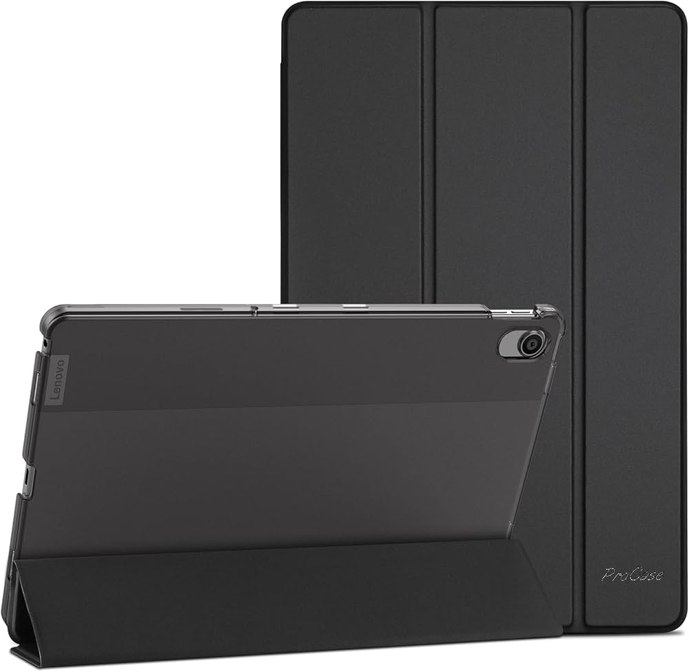 Smart Case Slim Folio Tri-fold Stand Protective Cover Case for Lenovo M10 Plus (2nd Gen)/Tab M10 FHD Plus (2nd Gen)-TB-X606X, TB-X606V, TB-X606F