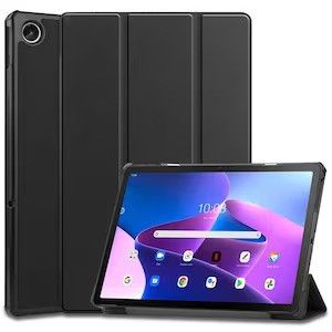 Smart Case Slim Folio Tri-fold Stand Protective Cover Case for Lenovo M10 Plus (2nd Gen)/Tab M10 FHD Plus (2nd Gen)-TB-X606X, TB-X606V, TB-X606F