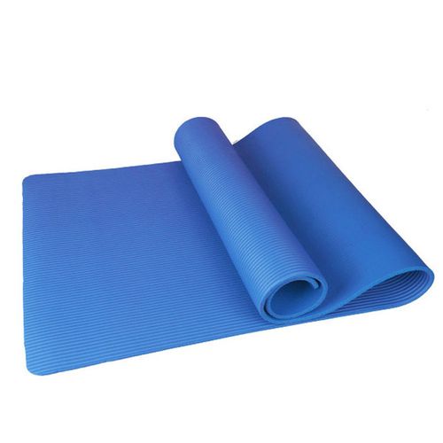 Double Sided Exercise Fitness Yoga Mat 10mm-blue