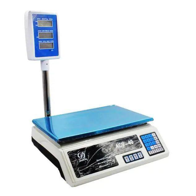 ACS Commercial 40kg Electronic Price Computing Digital Weighing Scale