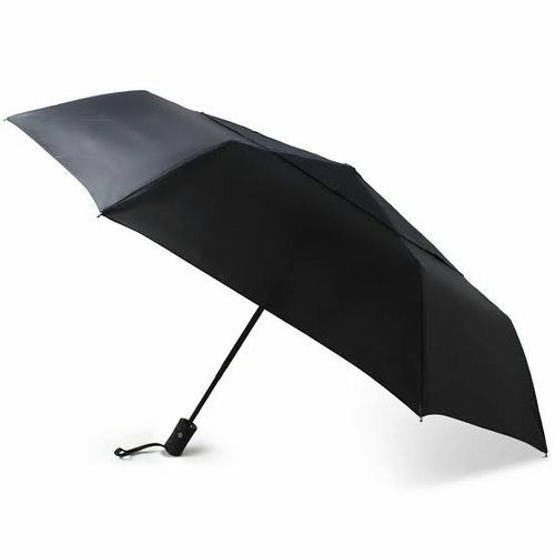 Fasionable 3 Fold Umbrella Maximum Coverage Pocket-Sized All Weather Shield From Fran and Sun. Durable Lightweight