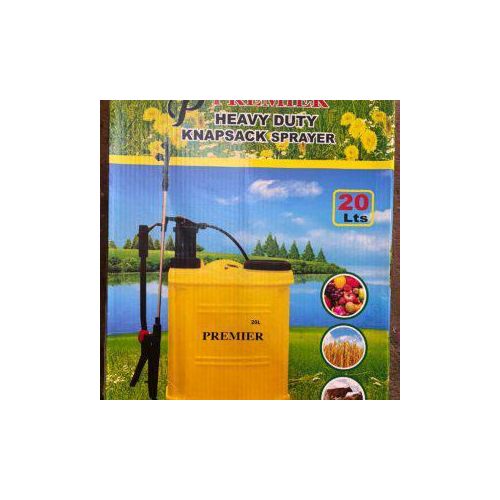 Premier Heavy Duty Knapsack Sprayer Yellow 20L