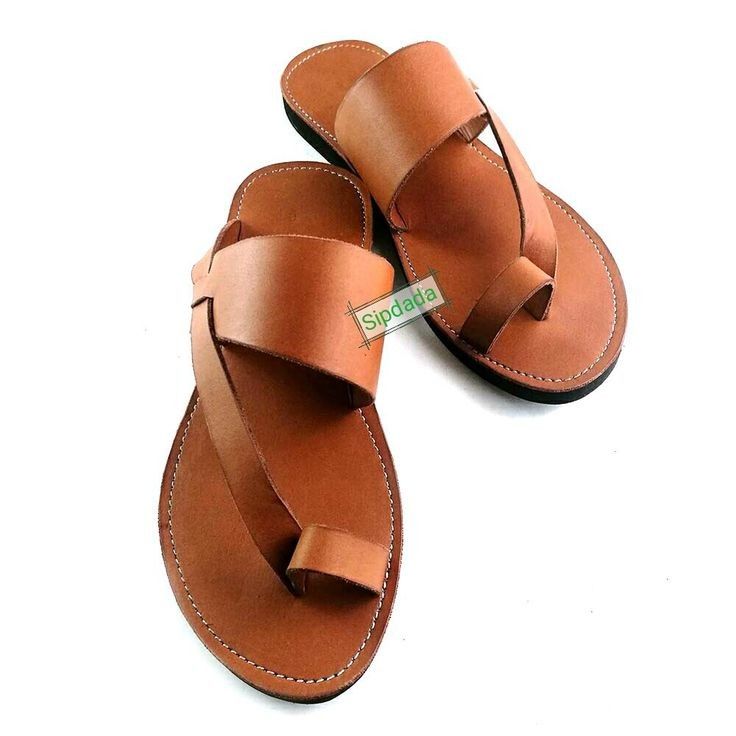 Genuine leather new mens shoes light flipflops luxury men fashion outdoor designer luxury men sandals