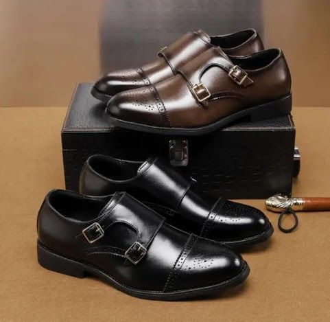 New arrival Moroccaneather mens business Dress Shoes Official Shoes Men pure Leather Shoes Breathable Dress Shoes Pointed Toe Formal Shoes Hot Fashion Wedding pure Leather Man Pointed Boy Formal Offic
