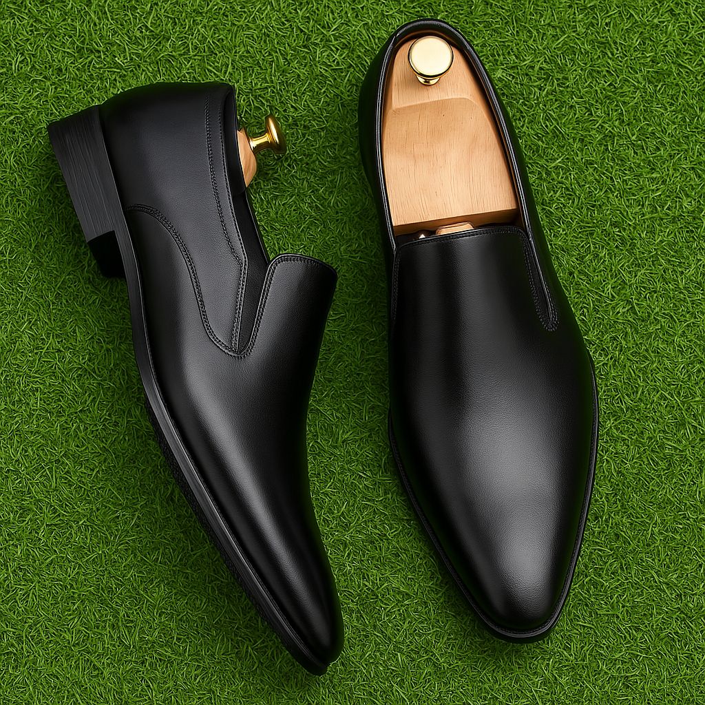 CLEARANCE SALE !! New arrival Moroccan leather s business Dress Shoes Official Shoes Men pure Leather Shoes Breathable Dress Shoes Pointed Toe Formal Shoes Hot Fashion Wedding pure Leather Man Pointed