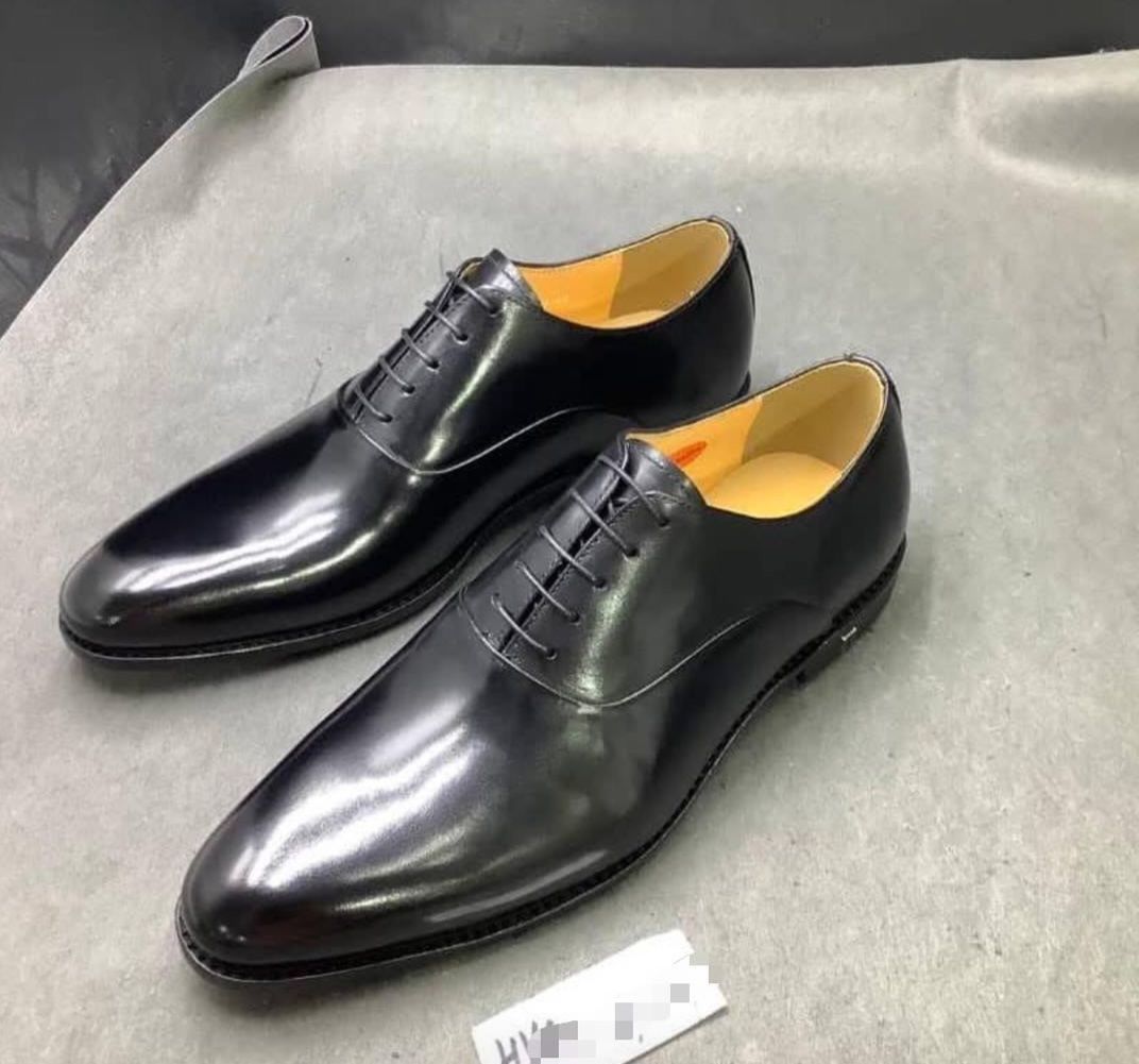 CLEARANCE SALE !! New arrival Moroccan leather s business Dress Shoes Official Shoes Men pure Leather Shoes Breathable Dress Shoes Pointed Toe Formal Shoes Hot Fashion Wedding pure Leather Man Pointed