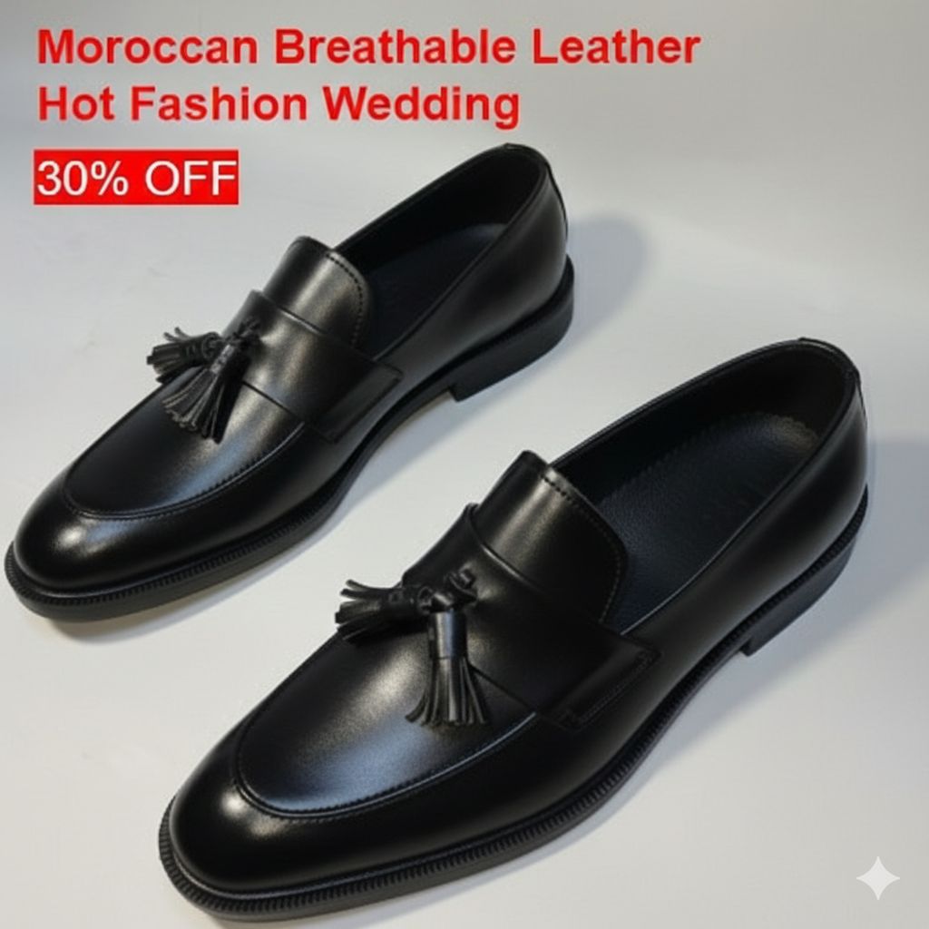 CLEARANCE SALE ,  pure leather  business Dress Shoes Official Shoes Men pure Leather Shoes Breathable Dress Shoes Pointed Toe Formal Shoes Hot Fashion Wedding pure Leather Man Pointed